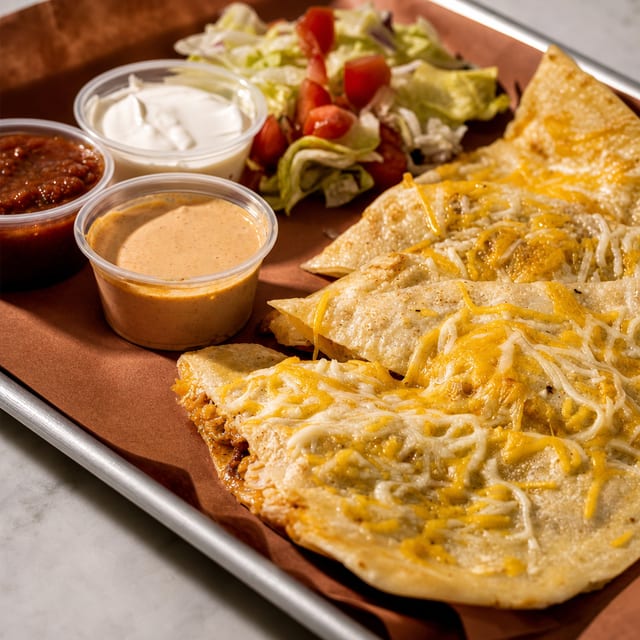 Chicken Quesadilla.