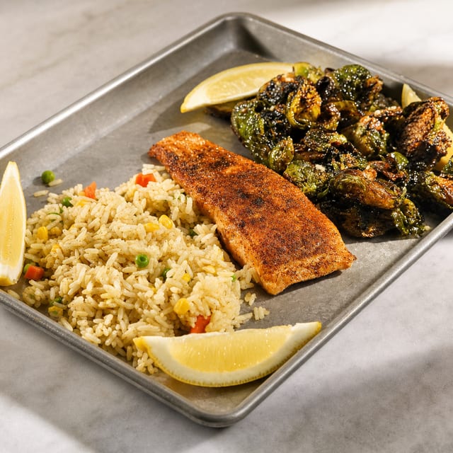 Grilled Salmon.