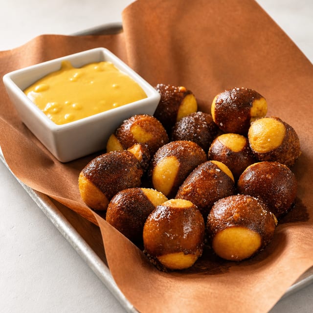 Pretzel & Beer Cheese.