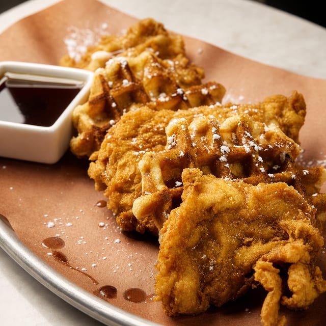 Chicken & Waffles.
