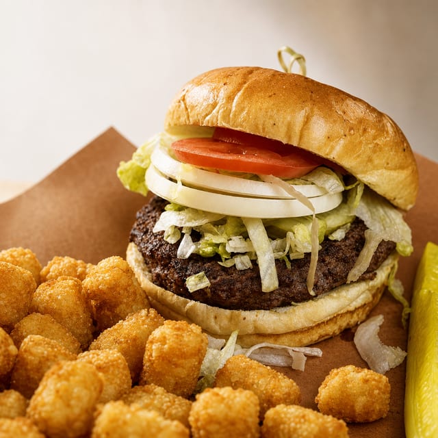 The Classic Burger.