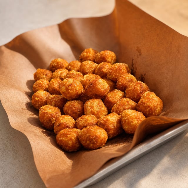 Sweet Potato Tots.