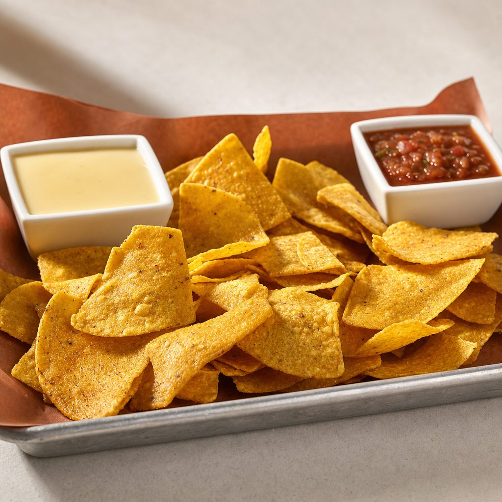 Chips, Salsa & Queso.