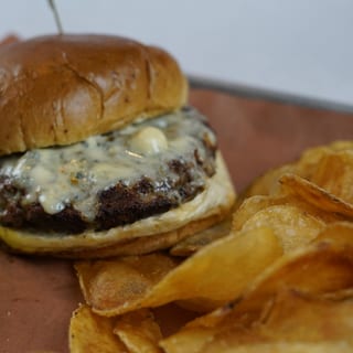 Black and Bleu Burger